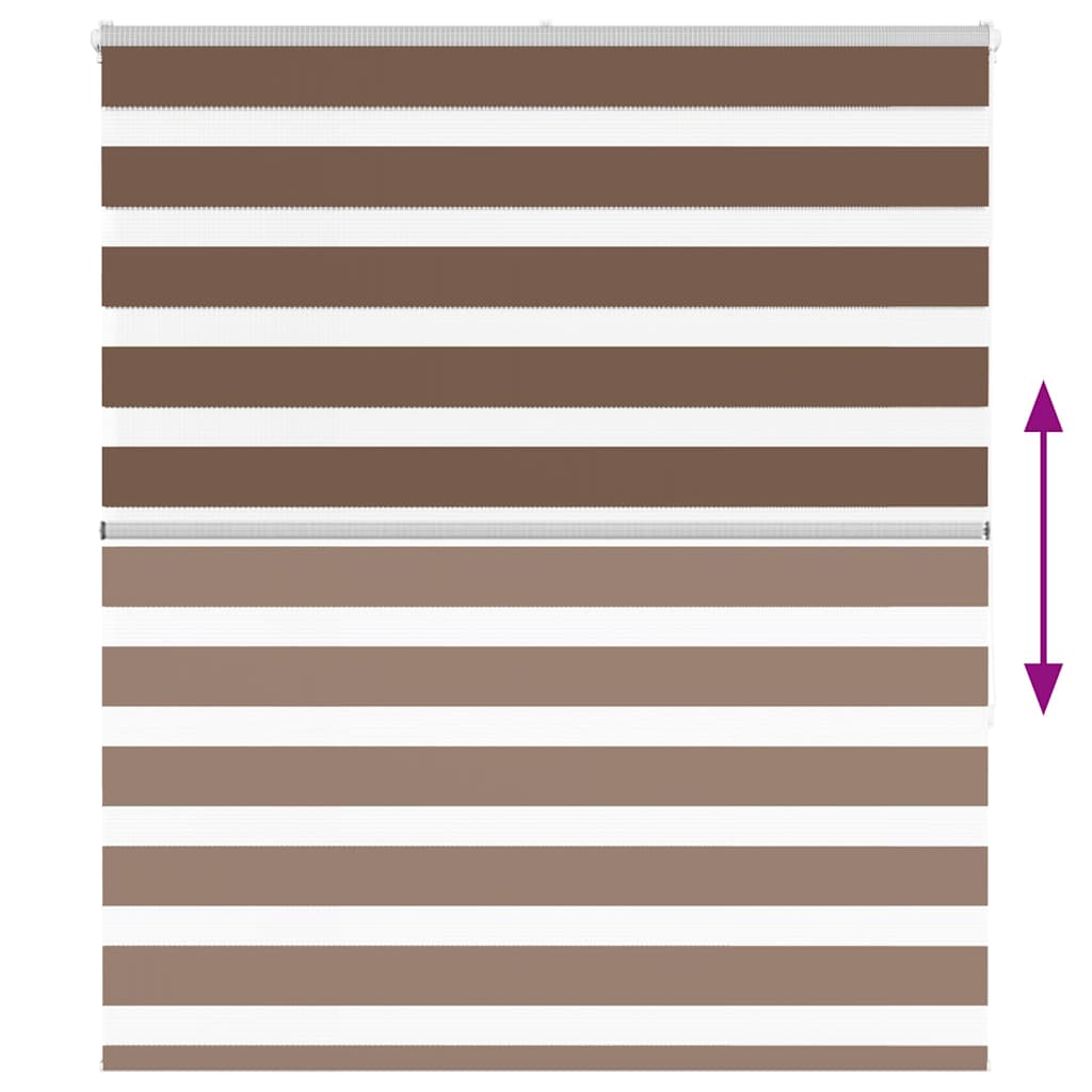 zebrafüggönnyel barna szövetszélesség 130,9 cm poliészter