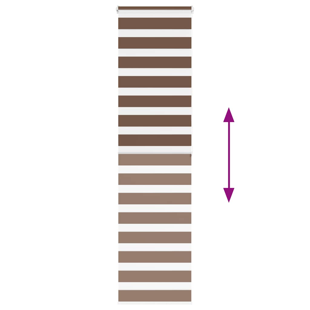 zebrafüggönnyel barna szövetszélesség 60,9 cm poliészter