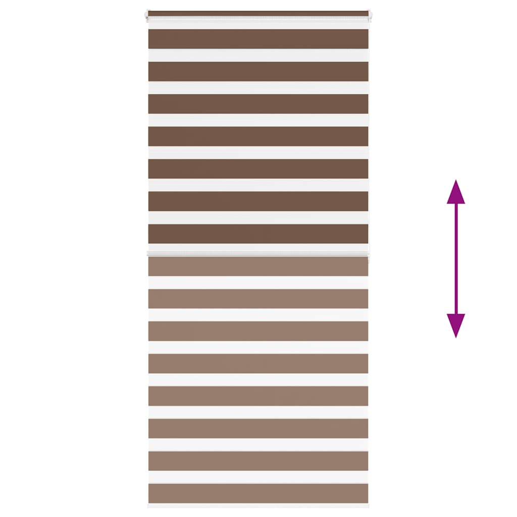 zebrafüggönnyel barna szövetszélesség 90,9 cm poliészter