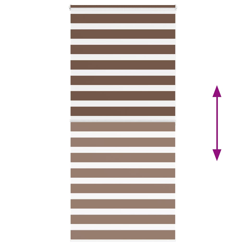 zebrafüggönnyel barna szövetszélesség 95,9 cm poliészter