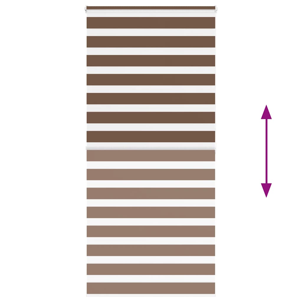 zebrafüggönnyel barna szövetszélesség 110,9 cm poliészter