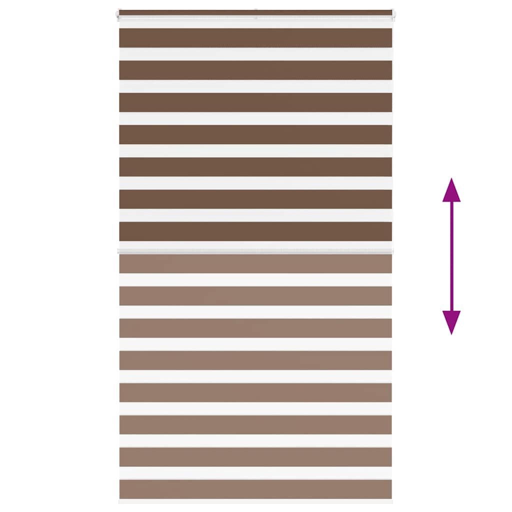 zebrafüggönnyel barna szövetszélesség 120,9 cm poliészter