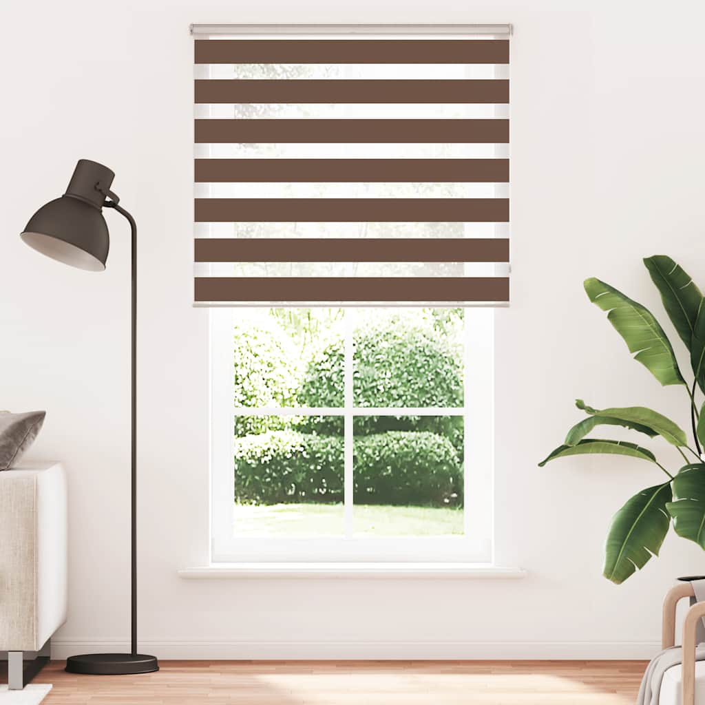 zebrafüggönnyel barna szövetszélesség 130,9 cm poliészter