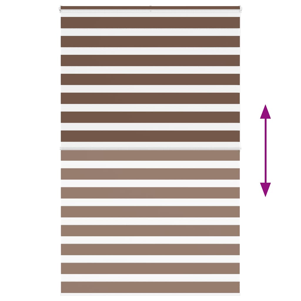zebrafüggönnyel barna szövetszélesség 140,9 cm poliészter