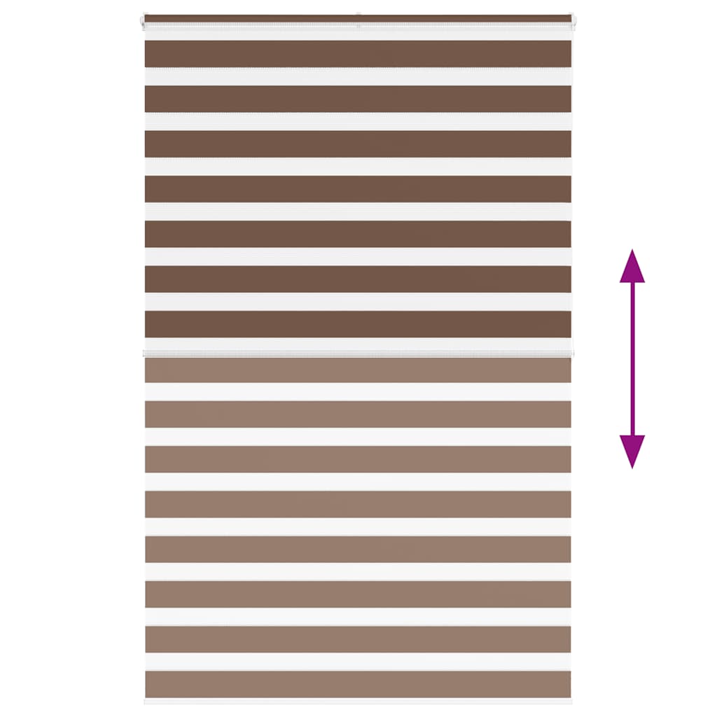 zebrafüggönnyel barna szövetszélesség 145,9 cm poliészter