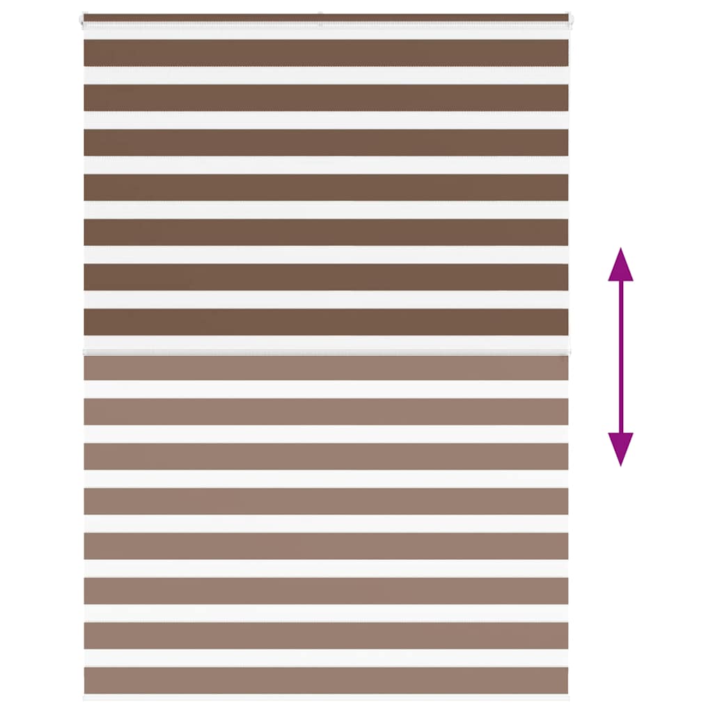 zebrafüggönnyel barna szövetszélesség 150,9 cm poliészter