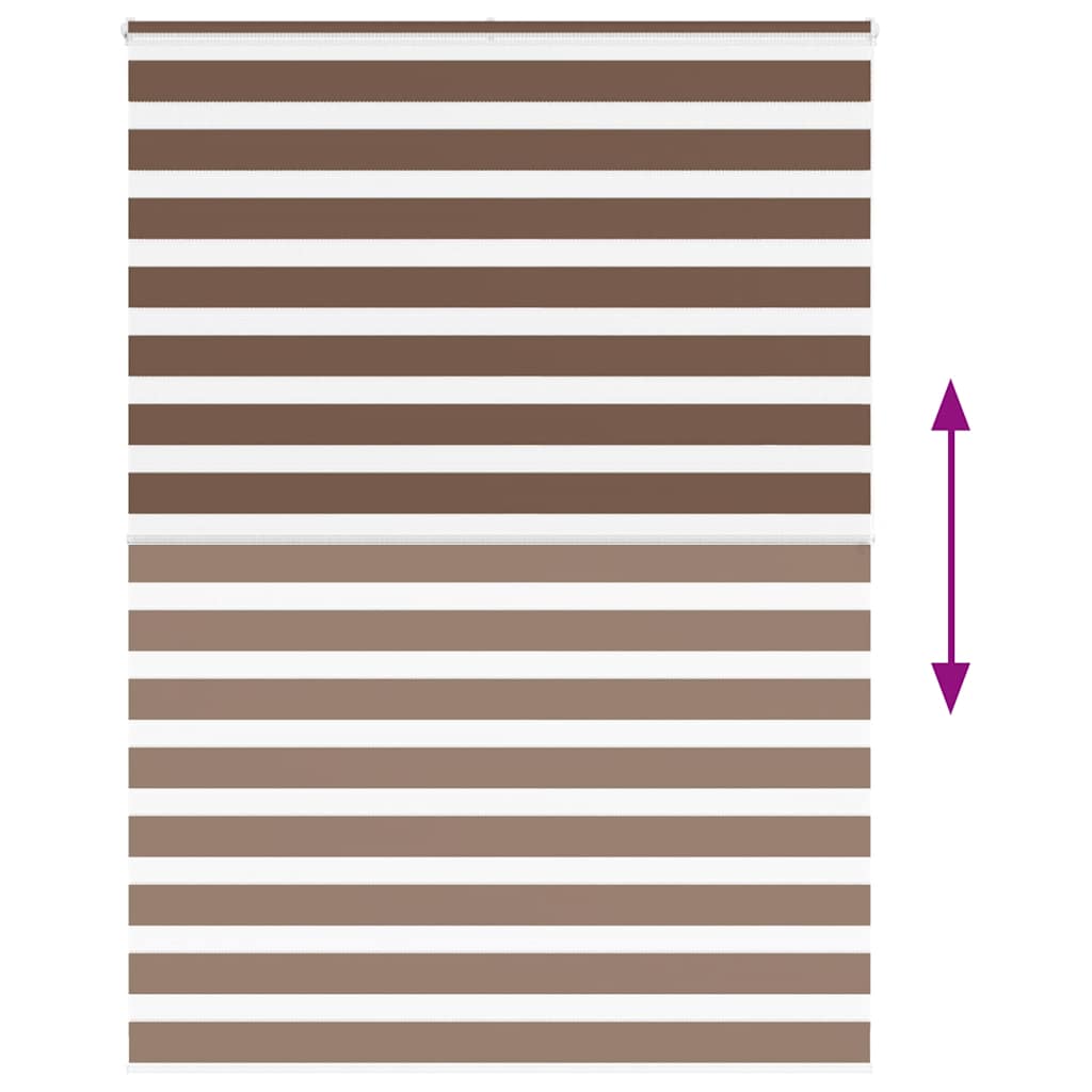 zebrafüggönnyel barna szövetszélesség 160,9 cm poliészter