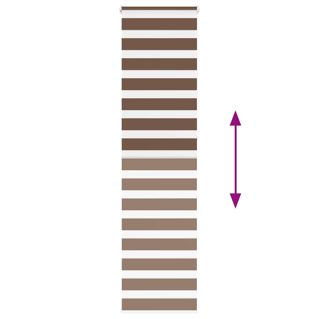 zebrafüggönnyel barna szövetszélesség 55,9 cm poliészter