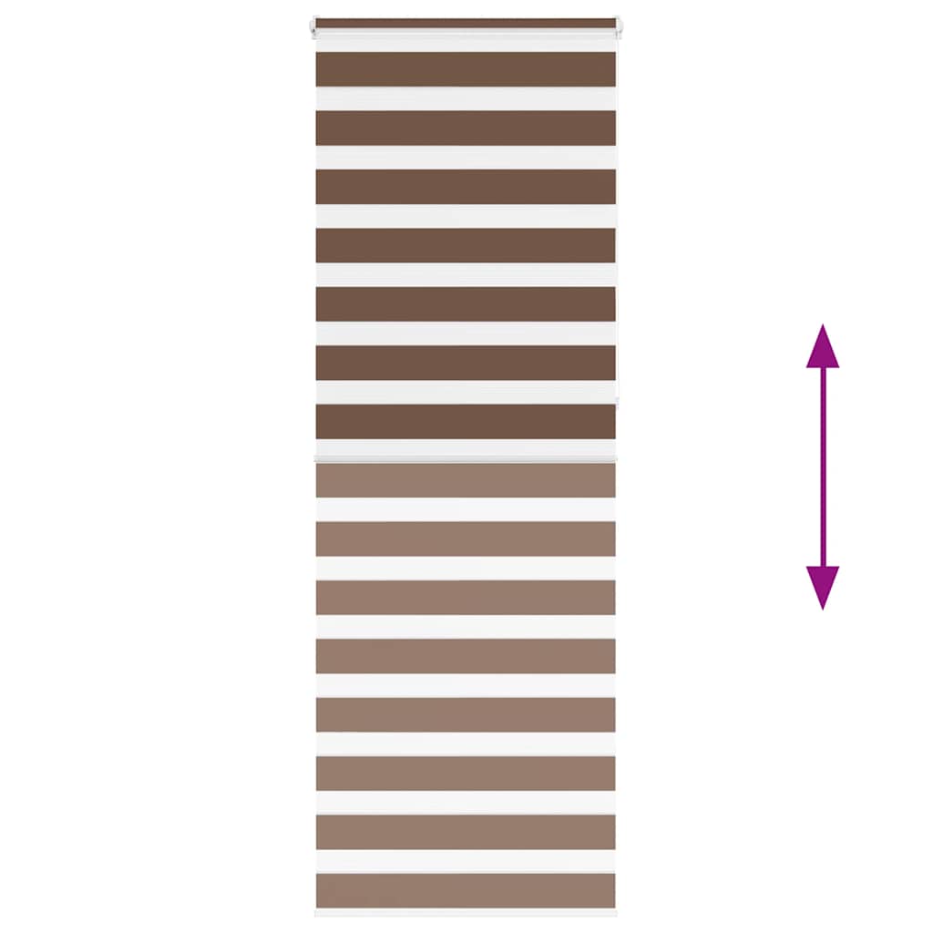 zebrafüggönnyel barna szövetszélesség 70,9 cm poliészter