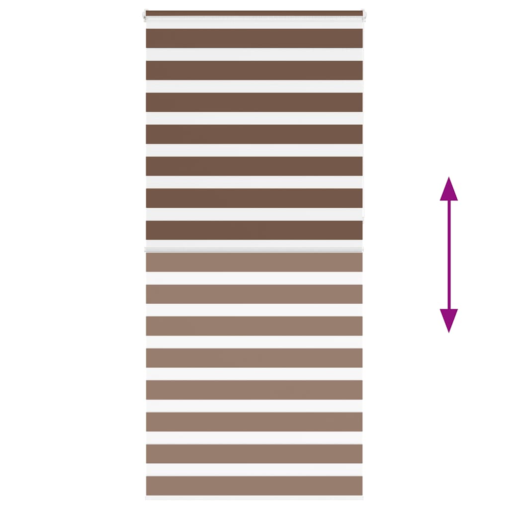 zebrafüggönnyel barna szövetszélesség 95,9 cm poliészter
