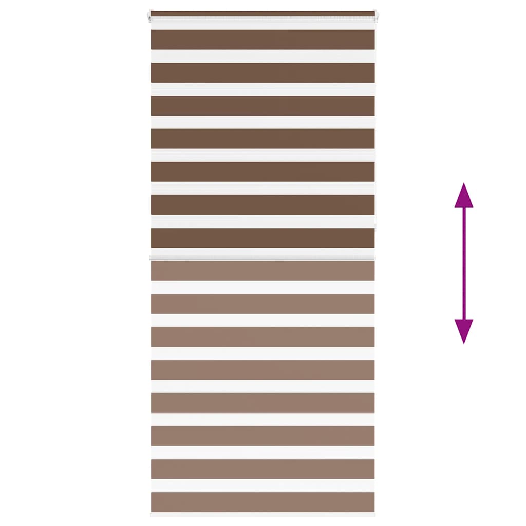 zebrafüggönnyel barna szövetszélesség 105,9 cm poliészter
