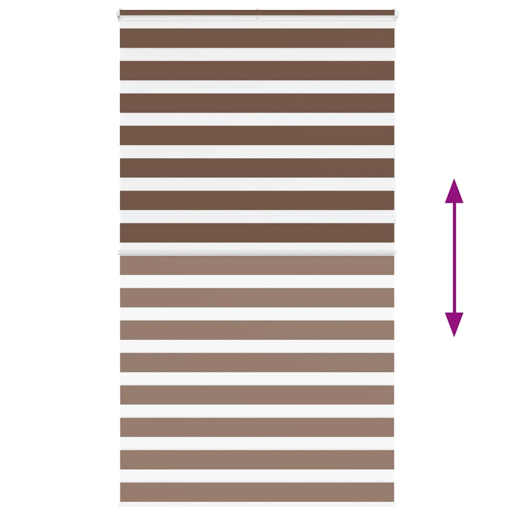 zebrafüggönnyel barna szövetszélesség 120,9 cm poliészter