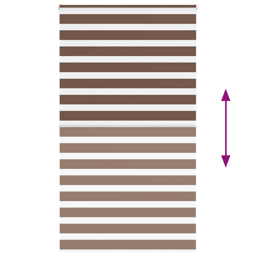 zebrafüggönnyel barna szövetszélesség 125,9 cm poliészter