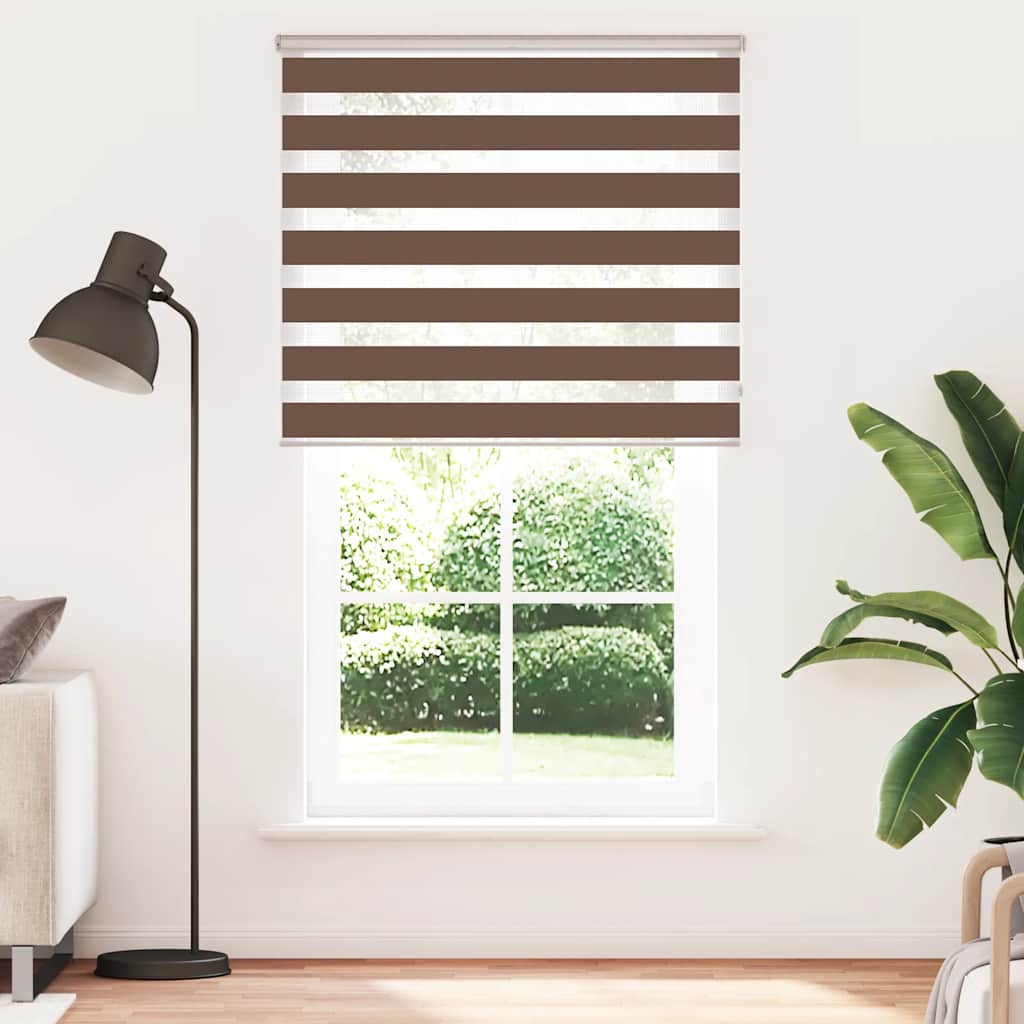 zebrafüggönnyel barna szövetszélesség 130,9 cm poliészter