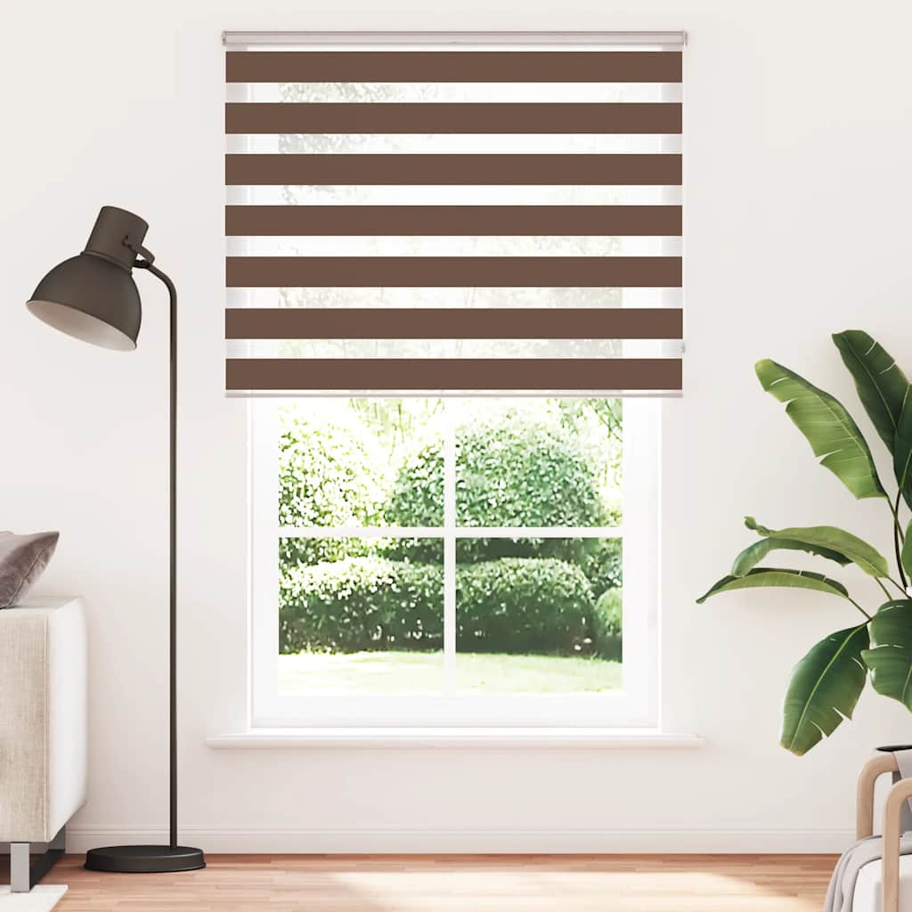 zebrafüggönnyel barna szövetszélesség 140,9 cm poliészter