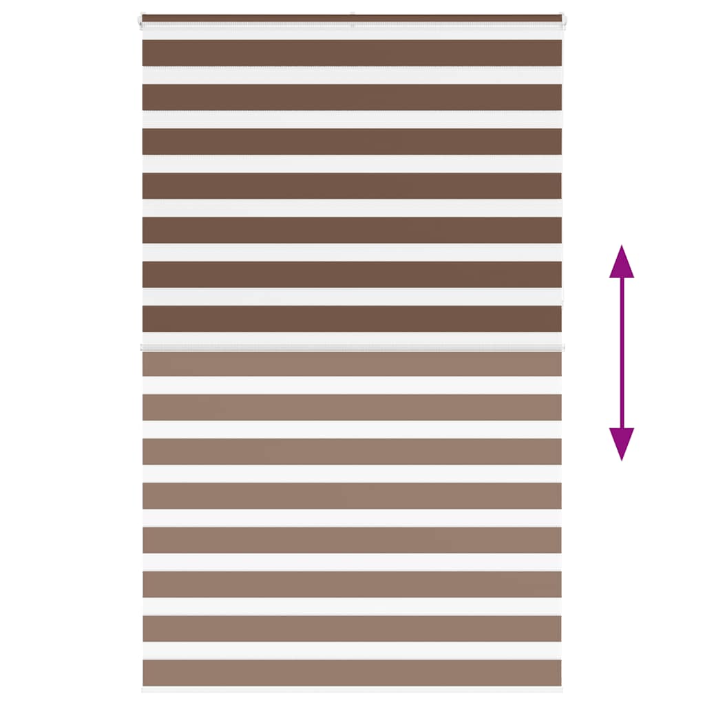 zebrafüggönnyel barna szövetszélesség 140,9 cm poliészter