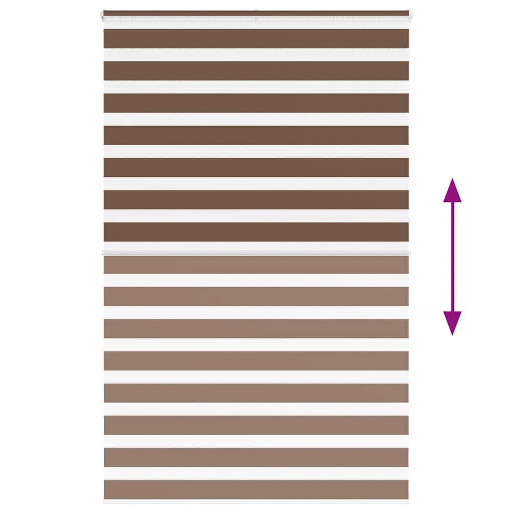 zebrafüggönnyel barna szövetszélesség 145,9 cm poliészter
