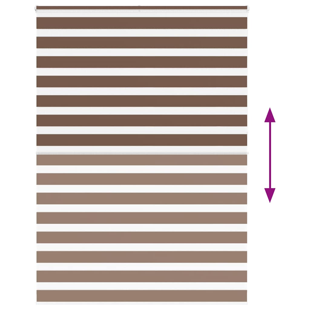zebrafüggönnyel barna szövetszélesség 155,9 cm poliészter