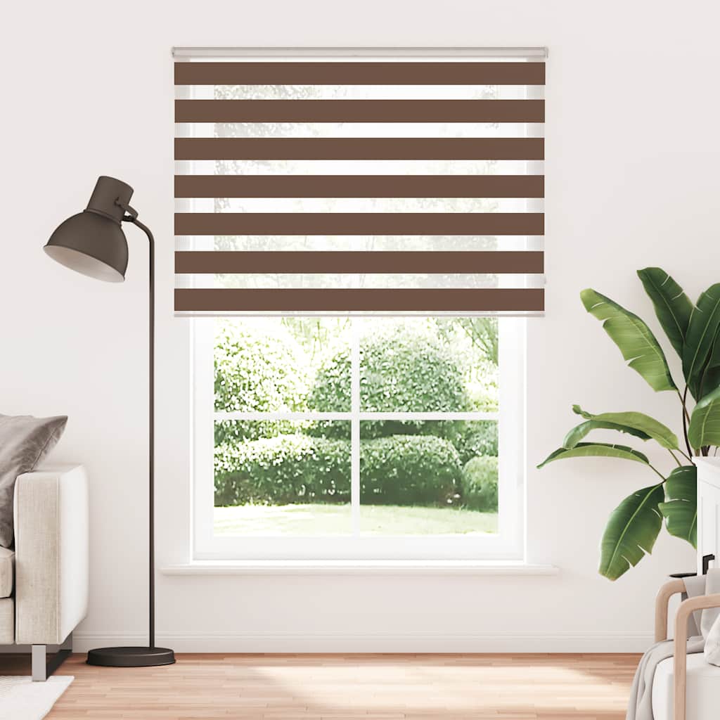 zebrafüggönnyel barna szövetszélesség 160,9 cm poliészter