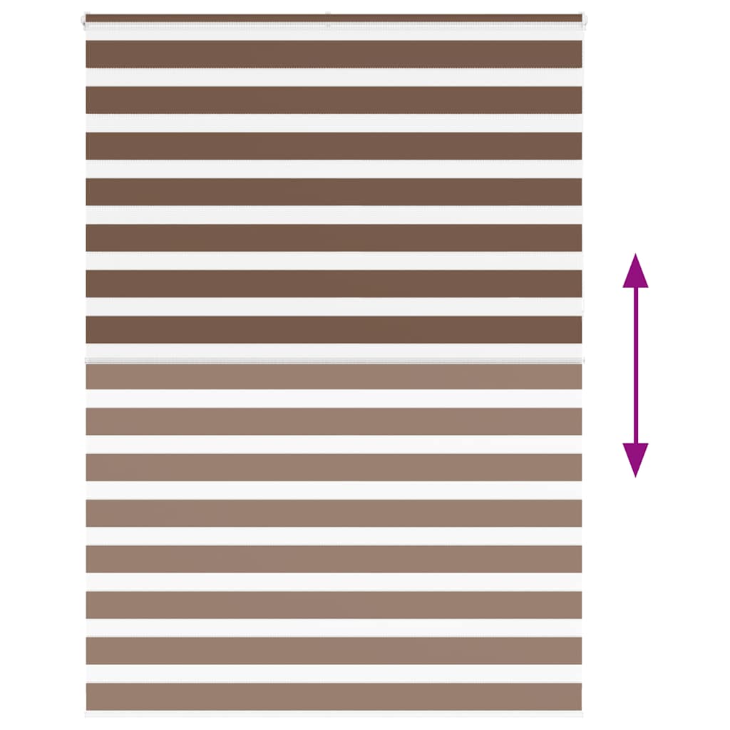 zebrafüggönnyel barna szövetszélesség 160,9 cm poliészter