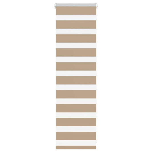 zebrafüggönnyel homokbarna szövetszélesség 45,9 cm poliészter