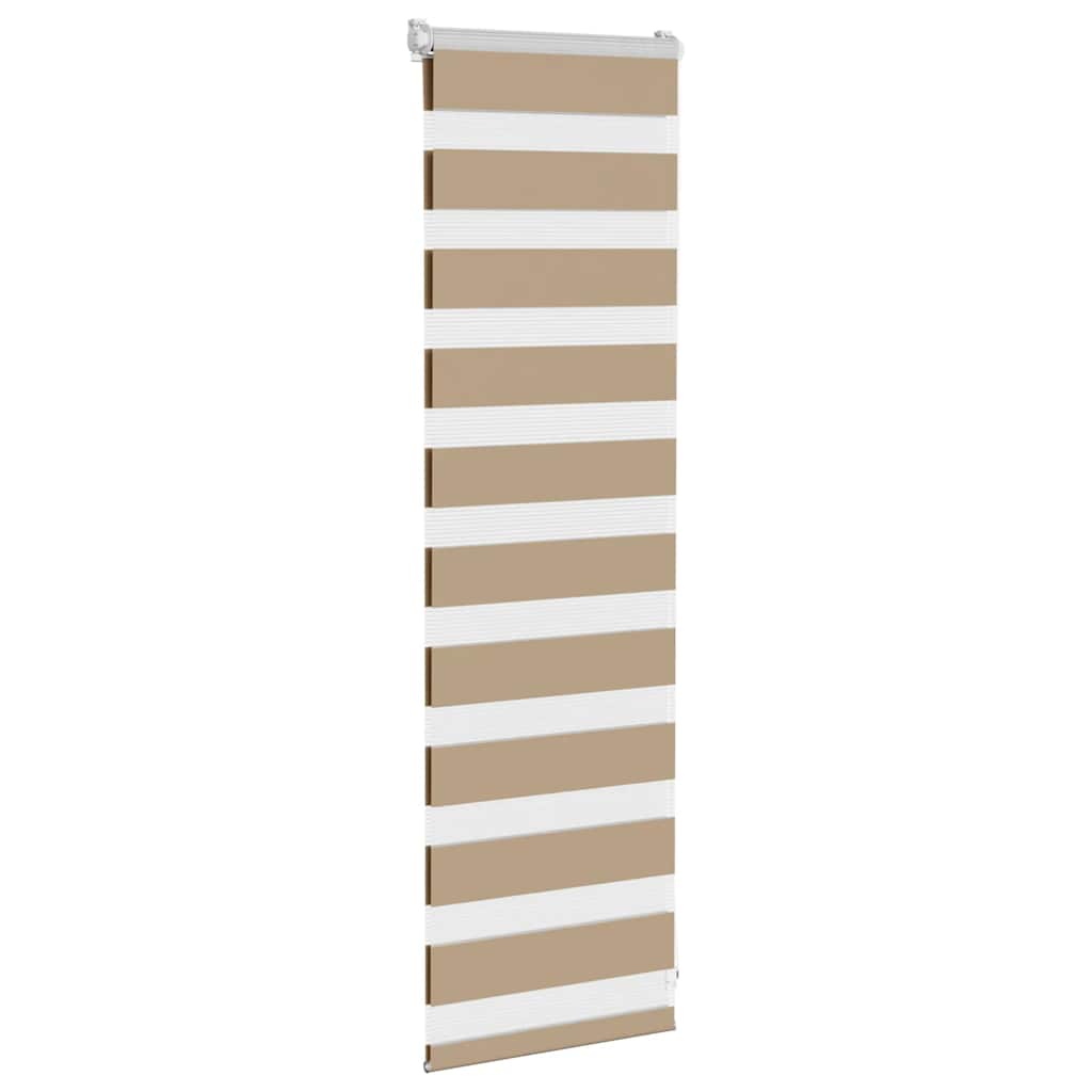 zebrafüggönnyel homokbarna szövetszélesség 45,9 cm poliészter