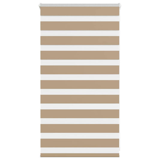 zebrafüggönnyel homokbarna szövetszélesség 65,9 cm poliészter