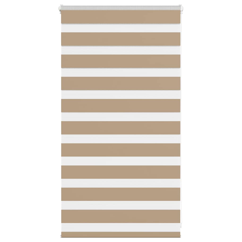 zebrafüggönnyel homokbarna szövetszélesség 75,9 cm poliészter
