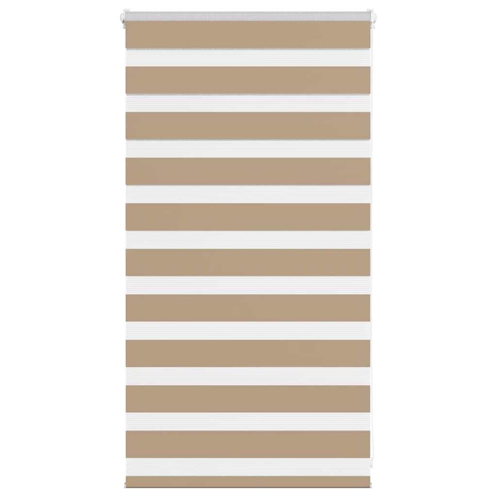 zebrafüggönnyel homokbarna szövetszélesség 85,9 cm poliészter
