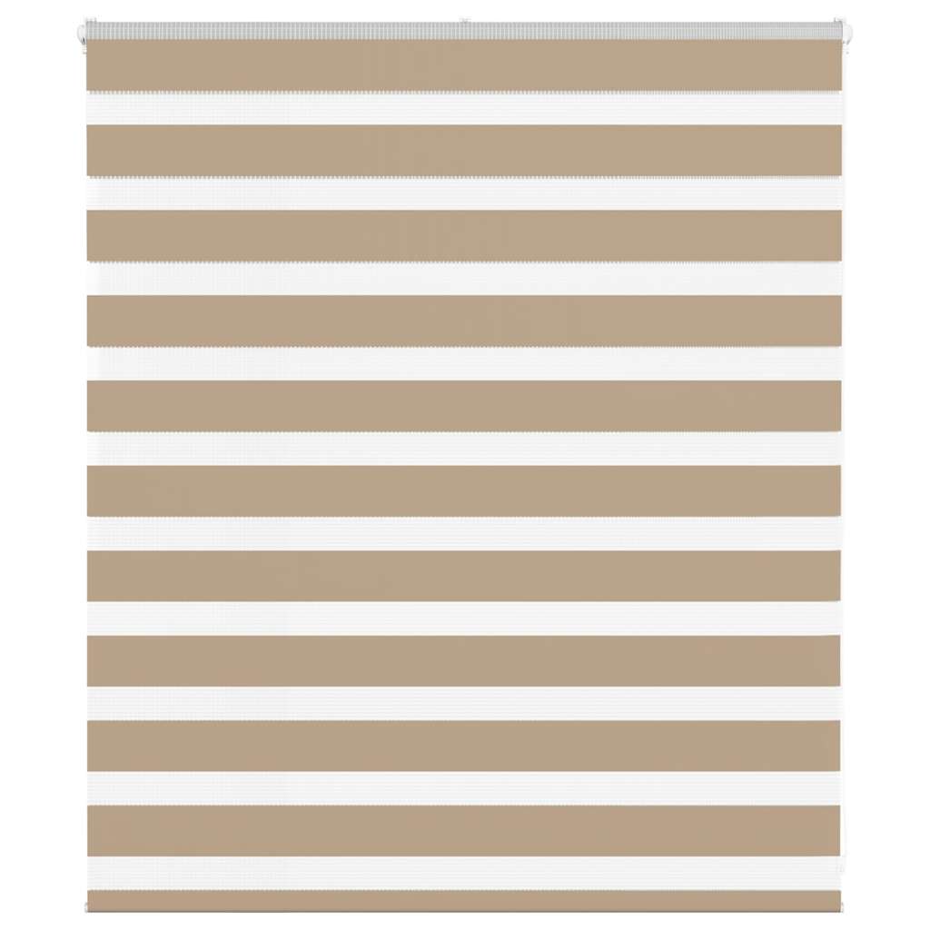 zebrafüggönnyel homokbarna szövetszélesség 115,9 cm poliészter
