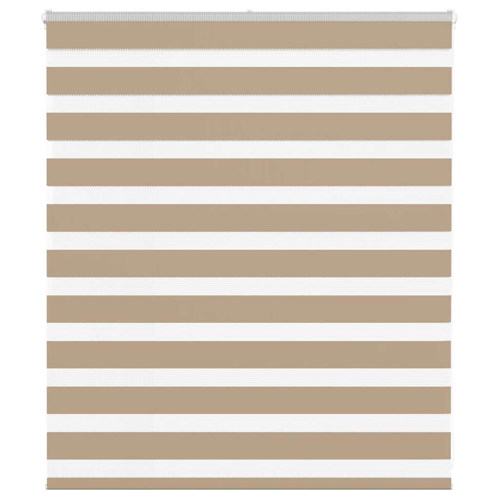 zebrafüggönnyel homokbarna szövetszélesség 120,9 cm poliészter