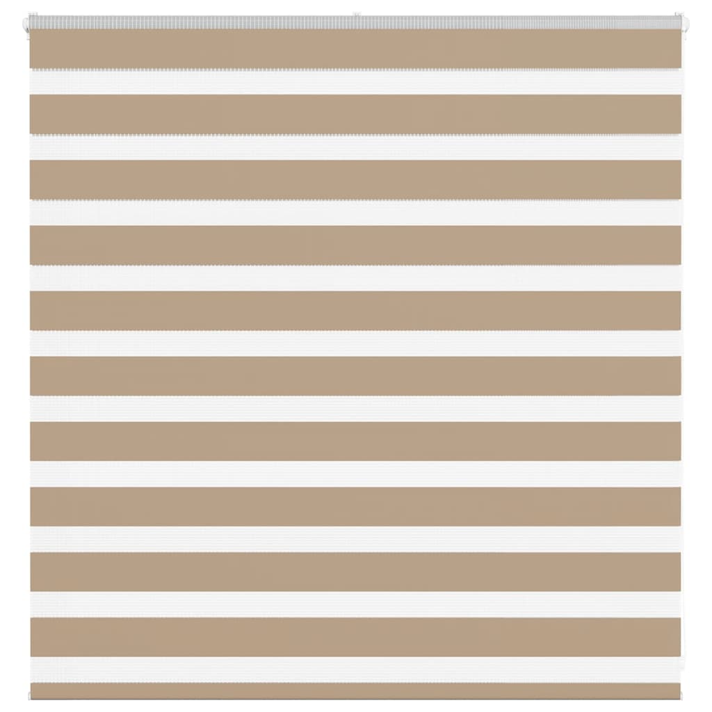 zebrafüggönnyel homokbarna szövetszélesség 140,9 cm poliészter