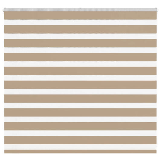 zebrafüggönnyel homokbarna szövetszélesség 150,9 cm poliészter