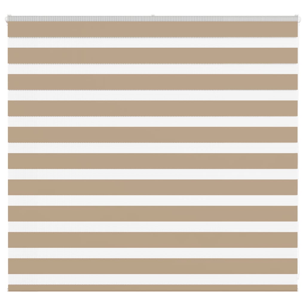 zebrafüggönnyel homokbarna szövetszélesség 155,9 cm poliészter