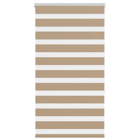 zebrafüggönnyel homokbarna szövetszélesség 65,9 cm poliészter
