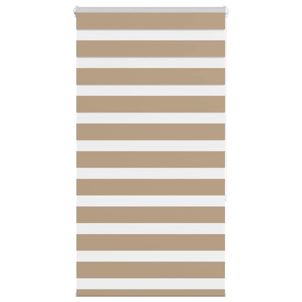 zebrafüggönnyel homokbarna szövetszélesség 70,9 cm poliészter