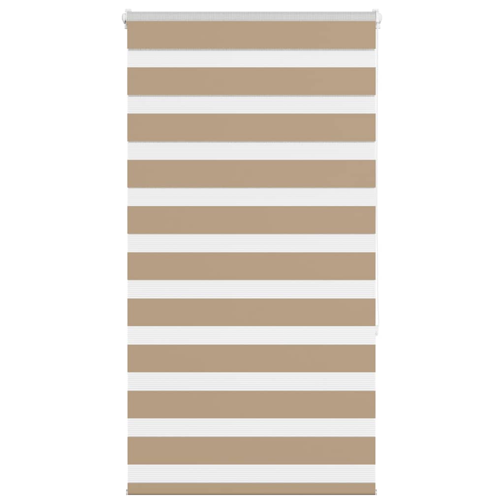 zebrafüggönnyel homokbarna szövetszélesség 75,9 cm poliészter