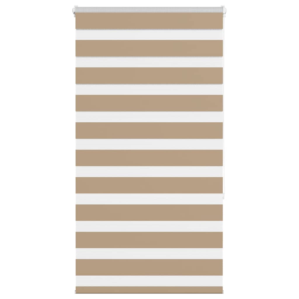zebrafüggönnyel homokbarna szövetszélesség 80,9 cm poliészter