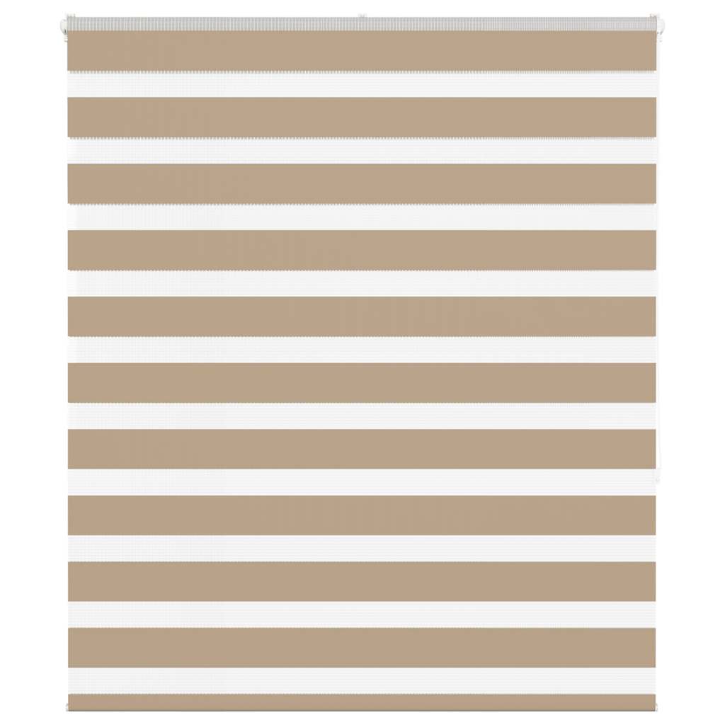 zebrafüggönnyel homokbarna szövetszélesség 115,9 cm poliészter