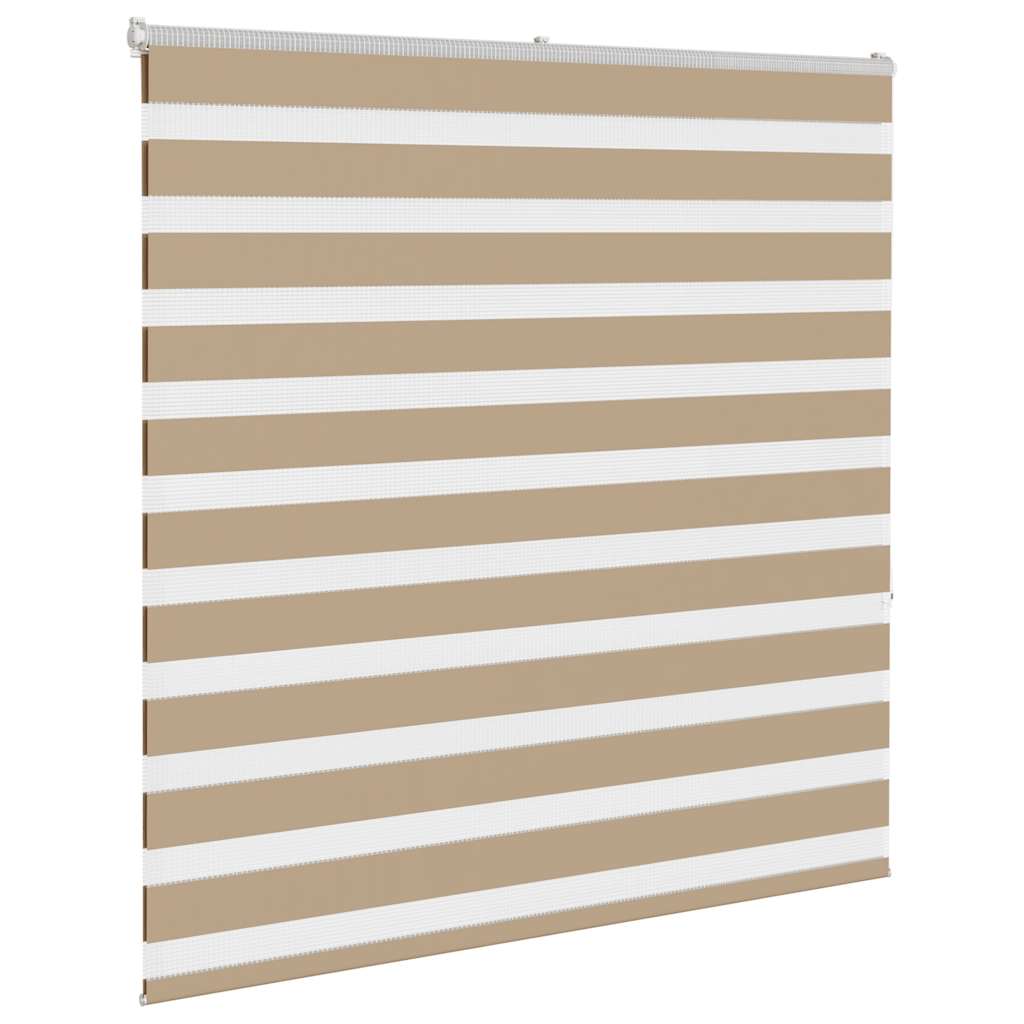 zebrafüggönnyel homokbarna szövetszélesség 145,9 cm poliészter