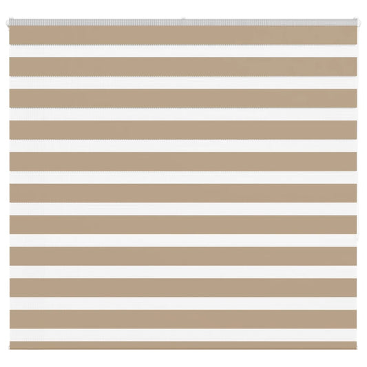 zebrafüggönnyel homokbarna szövetszélesség 150,9 cm poliészter