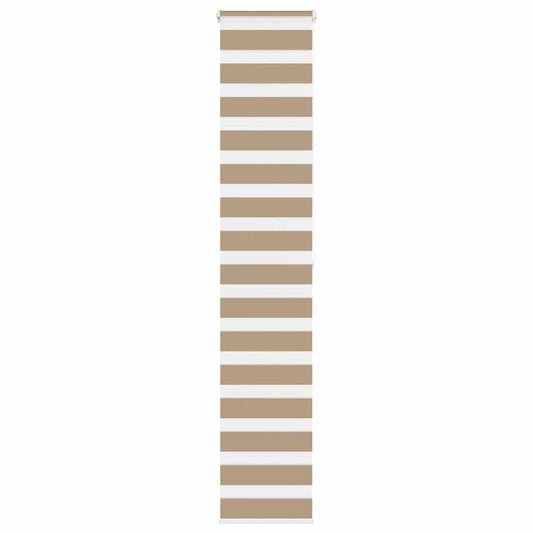 zebrafüggönnyel homokbarna szövetszélesség 40,9 cm poliészter