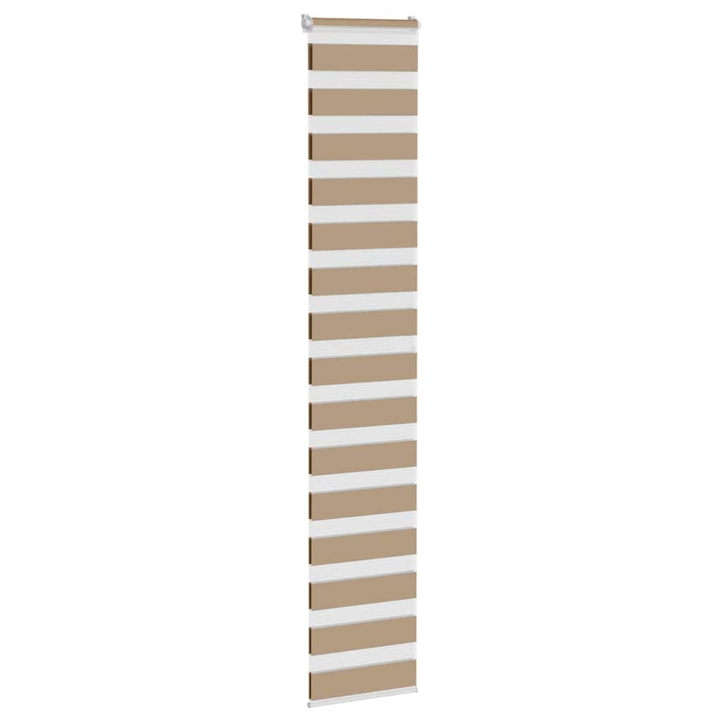 zebrafüggönnyel homokbarna szövetszélesség 40,9 cm poliészter