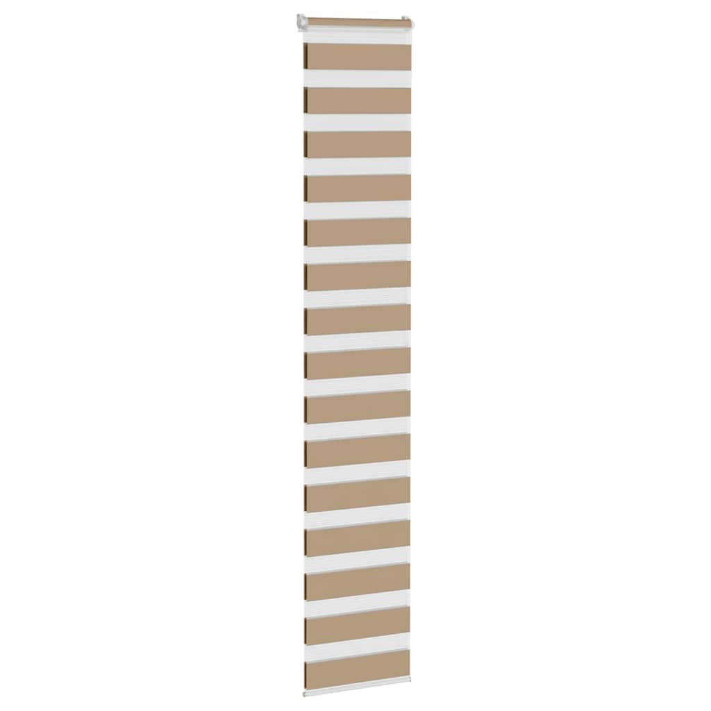 zebrafüggönnyel homokbarna szövetszélesség 45,9 cm poliészter