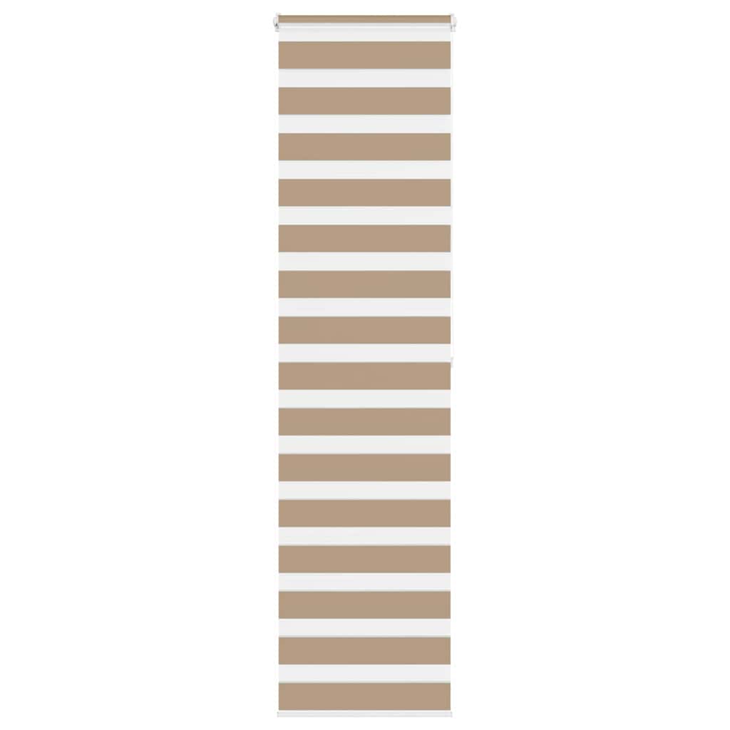 zebrafüggönnyel homokbarna szövetszélesség 50,9 cm poliészter