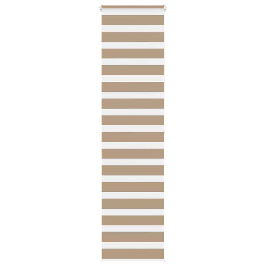 zebrafüggönnyel homokbarna szövetszélesség 60,9 cm poliészter