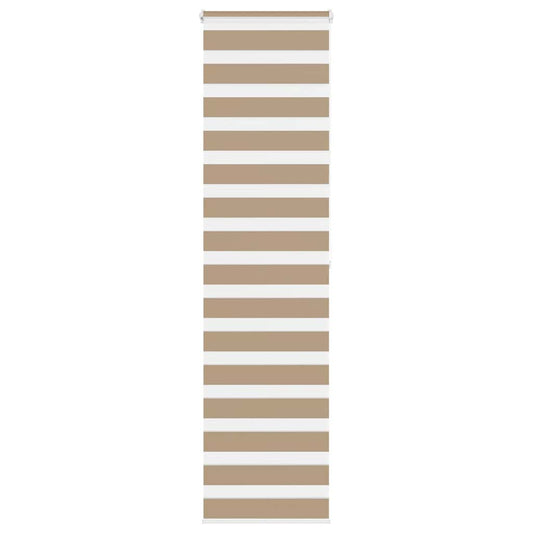 zebrafüggönnyel homokbarna szövetszélesség 60,9 cm poliészter