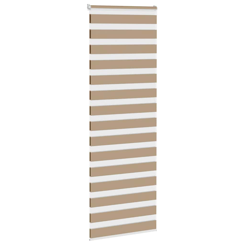 zebrafüggönnyel homokbarna szövetszélesség 65,9 cm poliészter