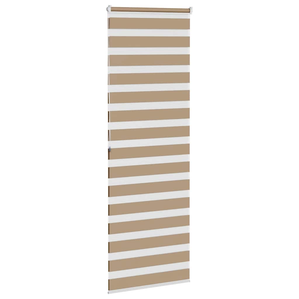 zebrafüggönnyel homokbarna szövetszélesség 65,9 cm poliészter