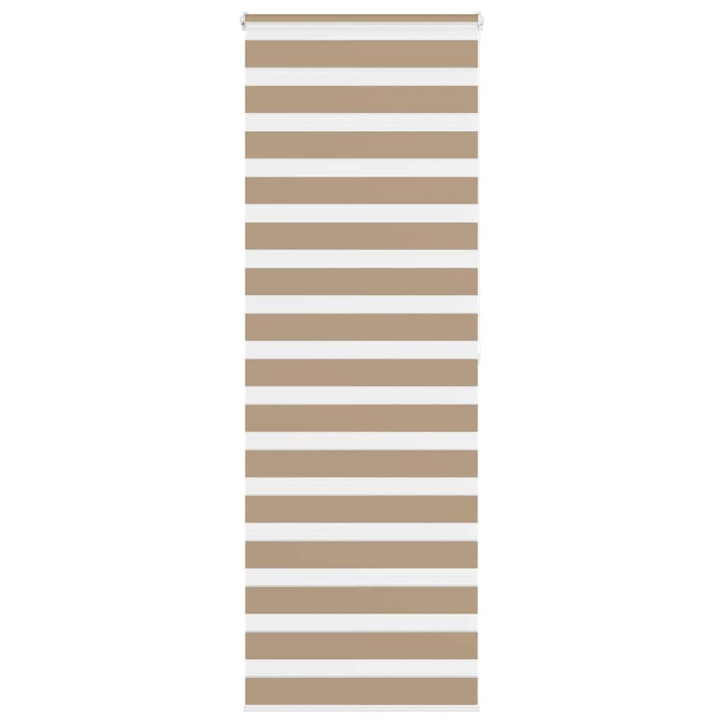 zebrafüggönnyel homokbarna szövetszélesség 70,9 cm poliészter